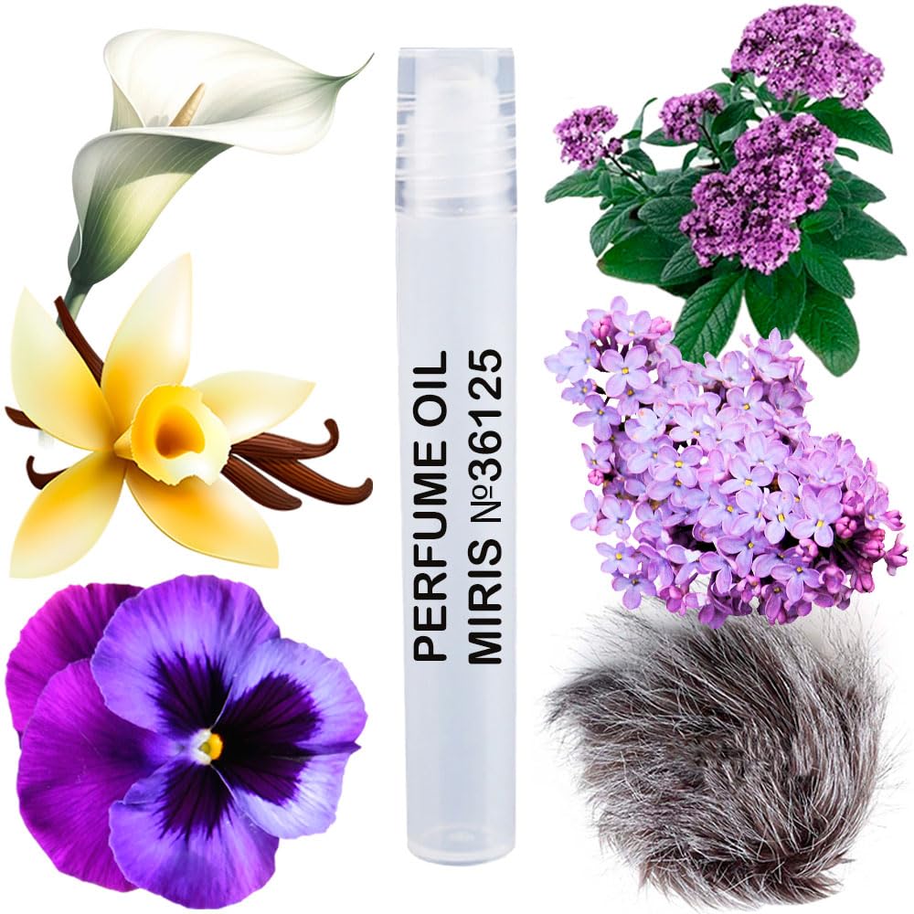 MIRIS No. 36125, Inspired by My Name, Long-Lasting Perfume Oil for Women Roll-On, Rollerball 0.34 Fl Oz / 10 ml