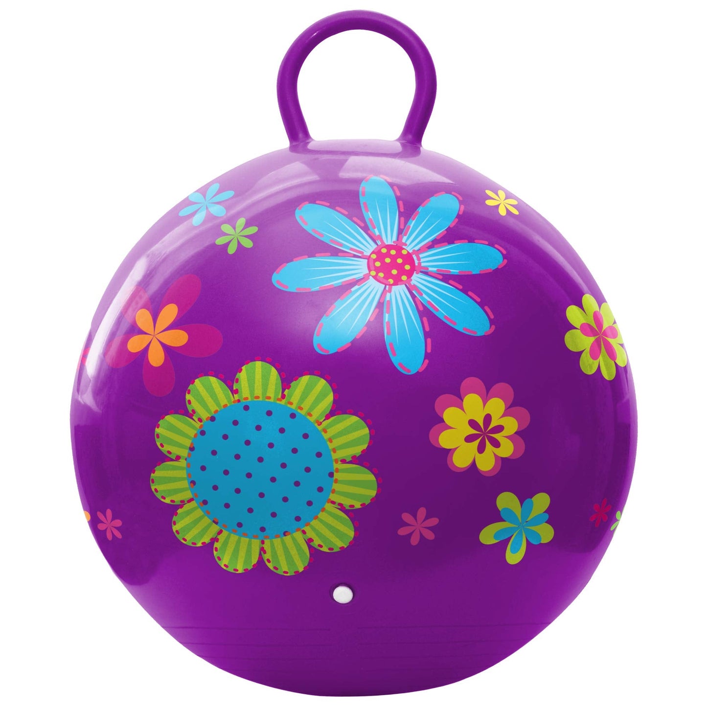 Hedstrom Hopper Ball, Hopping Ball, Jumping Ball, Flowers, 18 Inch