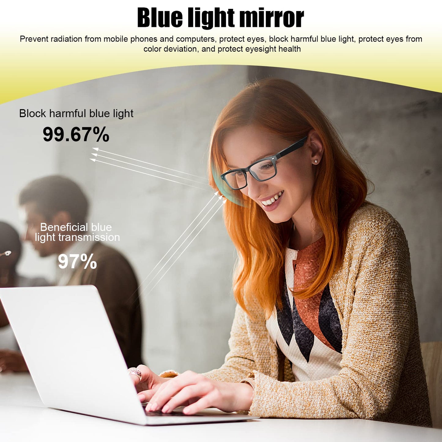 Catxq Smart Glasses,Wireless Bluetooth,Ip5 Waterproof,Air Conduction Sound (Music&Call) For All Smart Devices Support Diy Lens R