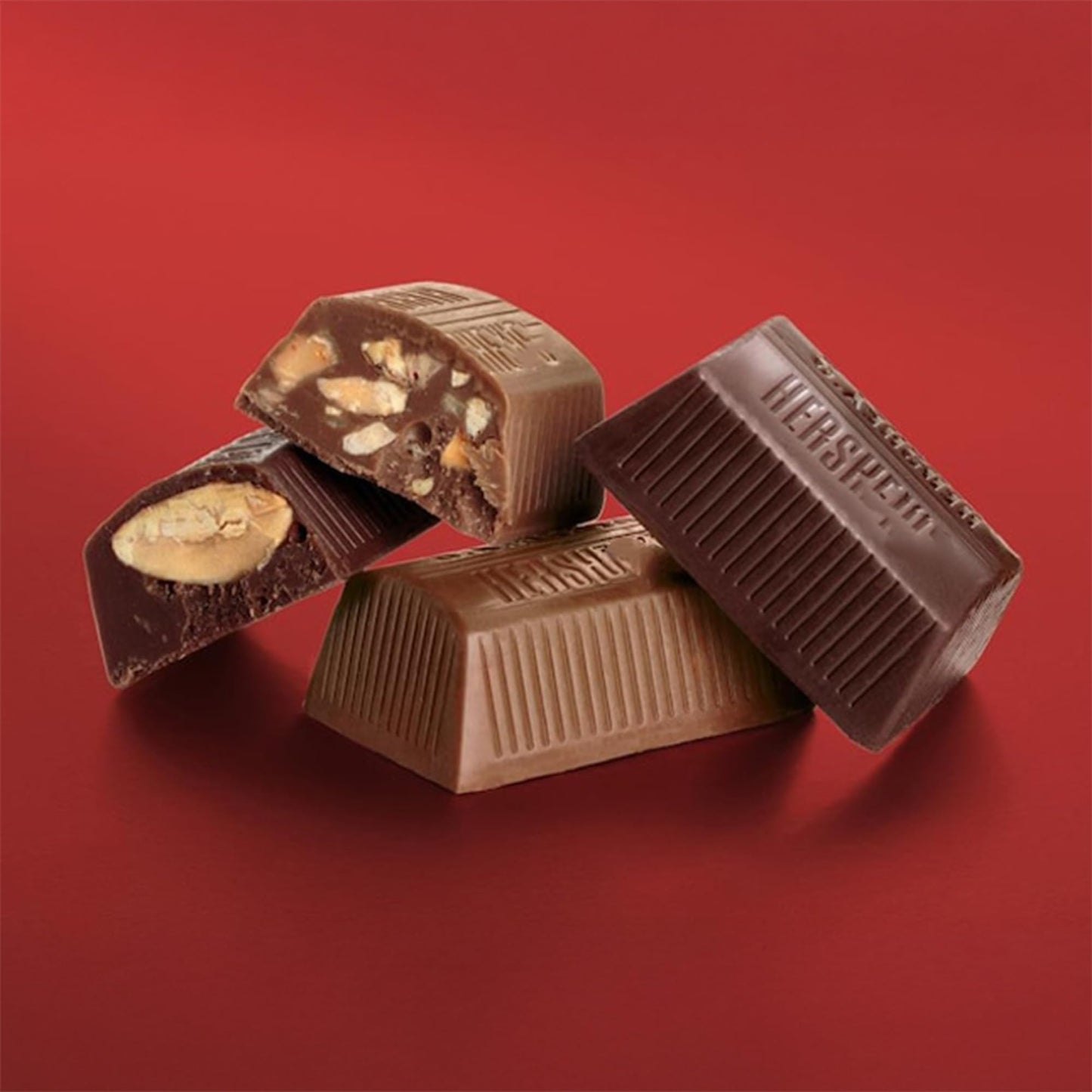 Bulk Assorted Chocolate Nuggets 4 Pound - Approx 180 Individually Wrapped Milk, Special Dark With Almonds, Extra Creamy, Chocolate Candy Pack For Parties, Candy Buffet & Treats