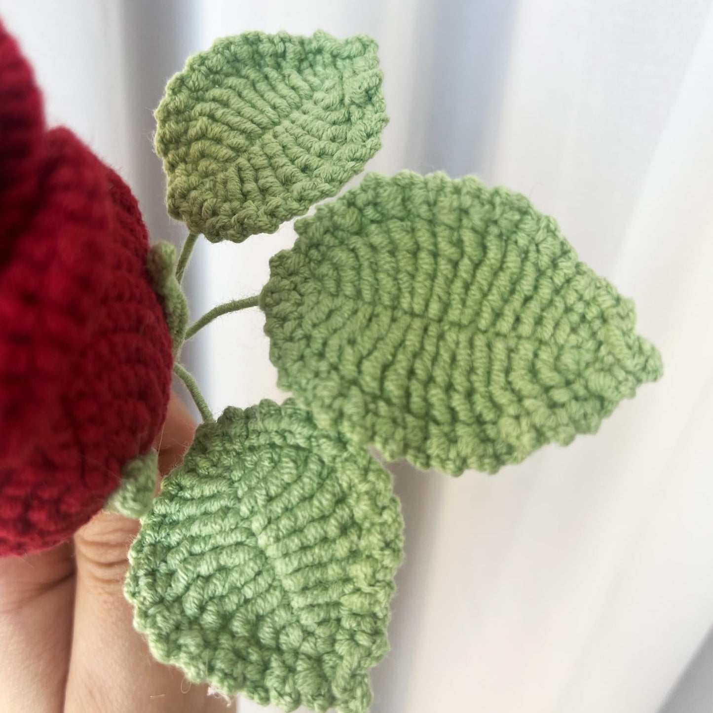 Crochet Flower Bouquet, Handmade Crochet Flower for Home Decor, Completed Knitted Artificial Flowers, Customizable, Great gift for Mother's Day, Valentine's Day, Anniversary, and Celebrations (peony)