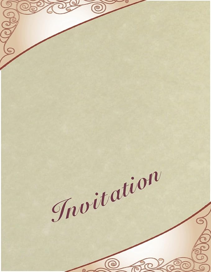250 Natural Parchment 65lb Cover Paper Sheets 4.25" X 5.5" (4.25X5.5 Inches) Quarter Letter Size Cardstock Weight - Printable Old Parchment Semblance