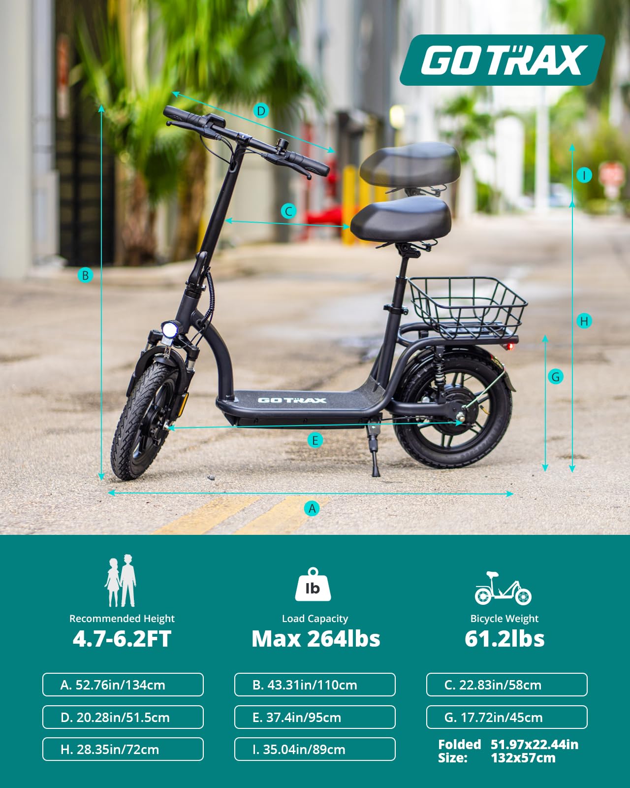 Gotrax FLEX ULTRA Electric Scooter with Seat for Adult, 25 Miles Range &20Mph Power by 500W Motor, 14" Pneumatic Tire and Comfortable & Height Adujustable, Wider Deck & Carry Basket for Commuting