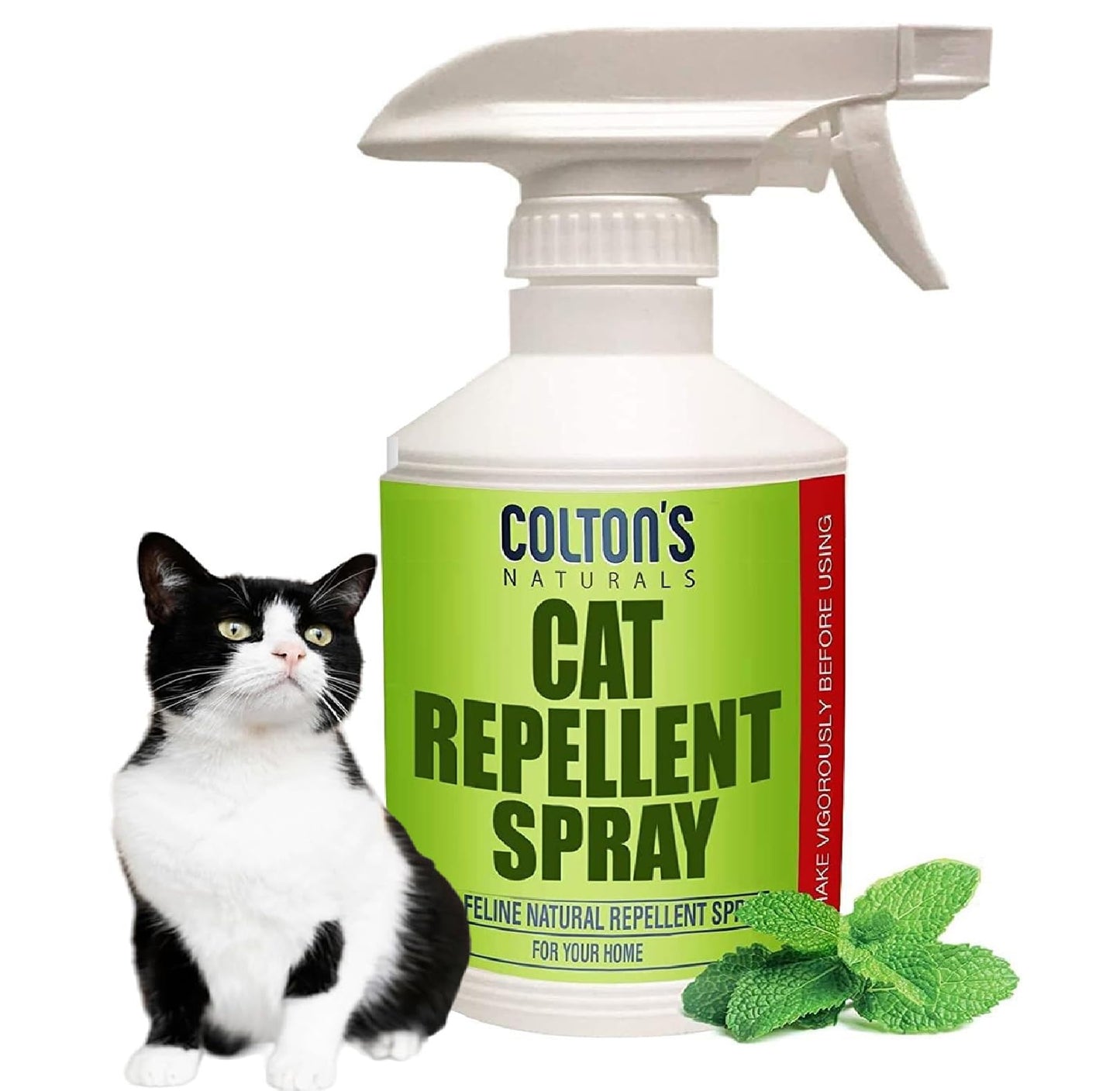 Cat Repellent Outdoor Spray Indoor (32 OZ) 100% Organic & Natural Yard Furniture Repellant