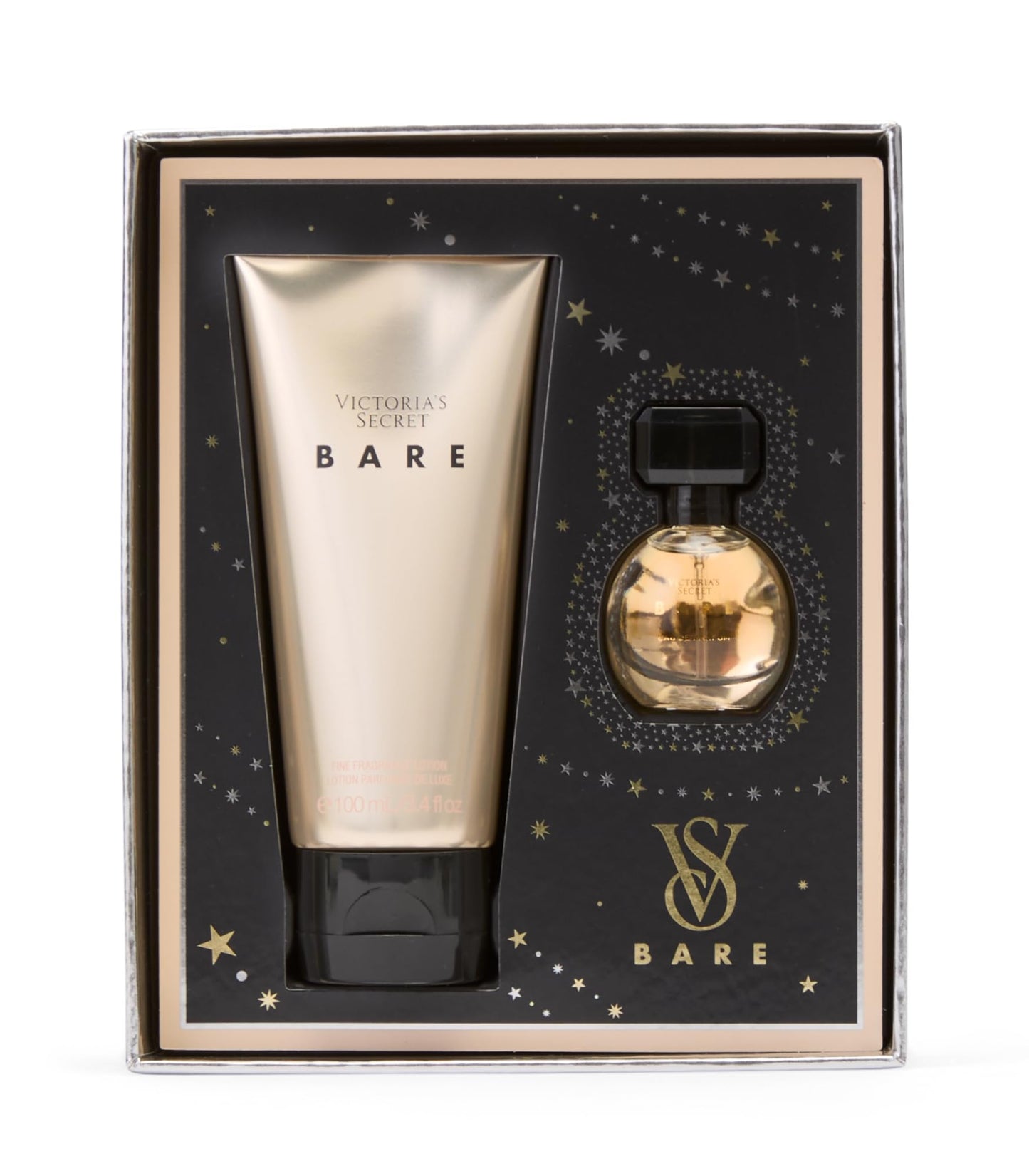 Victoria's Secret Bare Mini Fragrance Duo Gift Set, Eau de Parfum & Travel Lotion