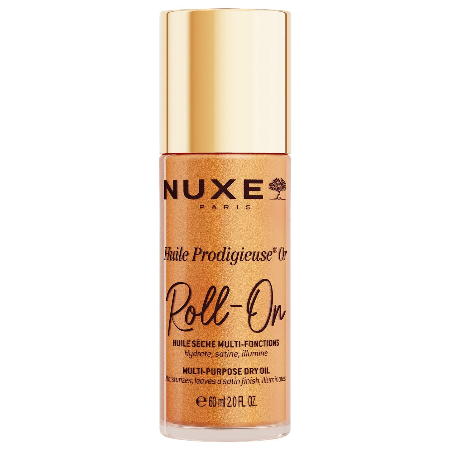 Product image Nuxe Huile Prodigieuse Shimmering Roll-On Dry Oil with 7 Botanical Oils for Radiant Glow and Hydration, for Face,