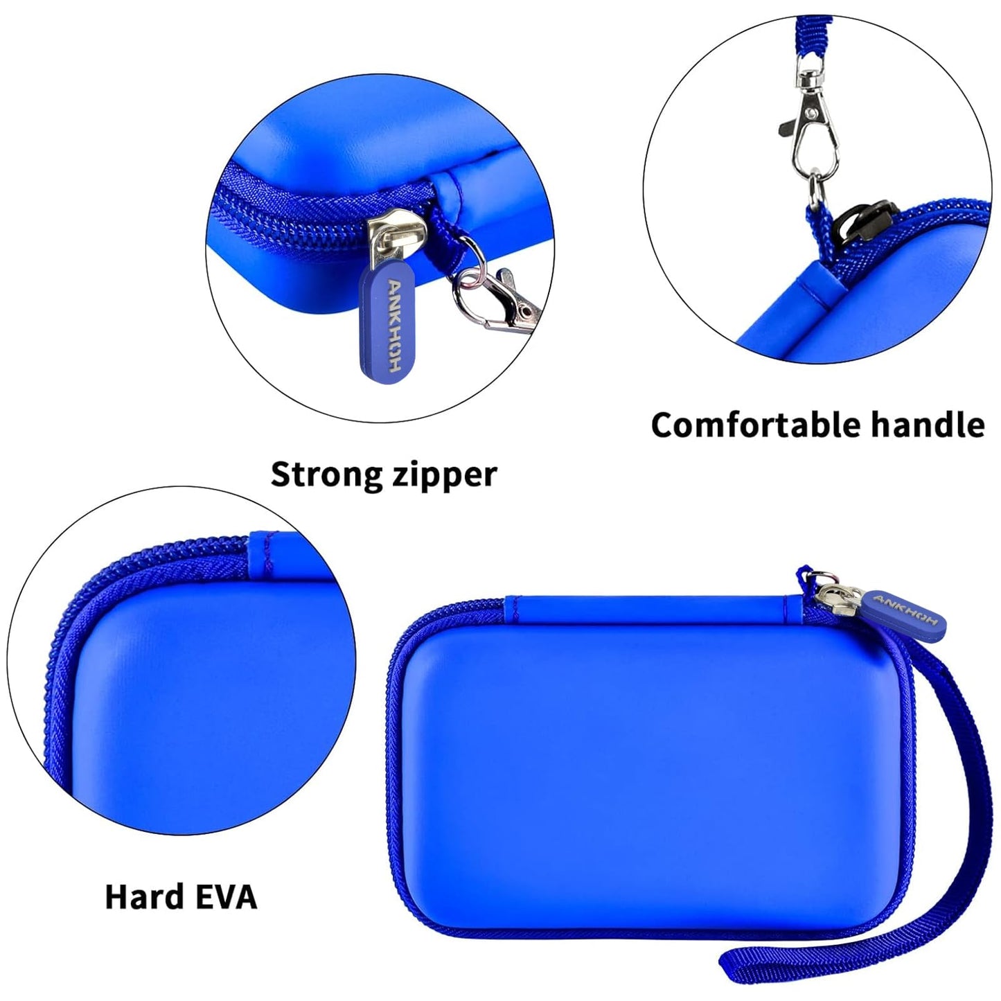 Travel Case For Ucomx For Nano/For Iseyyox/For Lisen/For Rtops 3 In 1 Wireless Charger, Foldable Magnetic Charging Station Stora