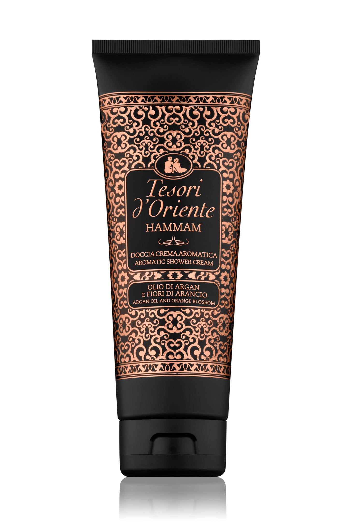 Tesori d'Oriente Hammam Shower Gel For Women & Men - 250 Ml (8.45us Fl Oz) [ Italian Import ] (Argan Oil & Orange Blossom)