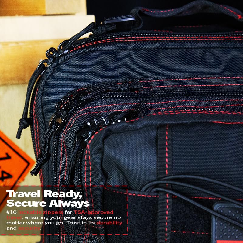 DDT Death Dealer Tactical Venom 48 Hour Assault Backpack, Color Bloodline