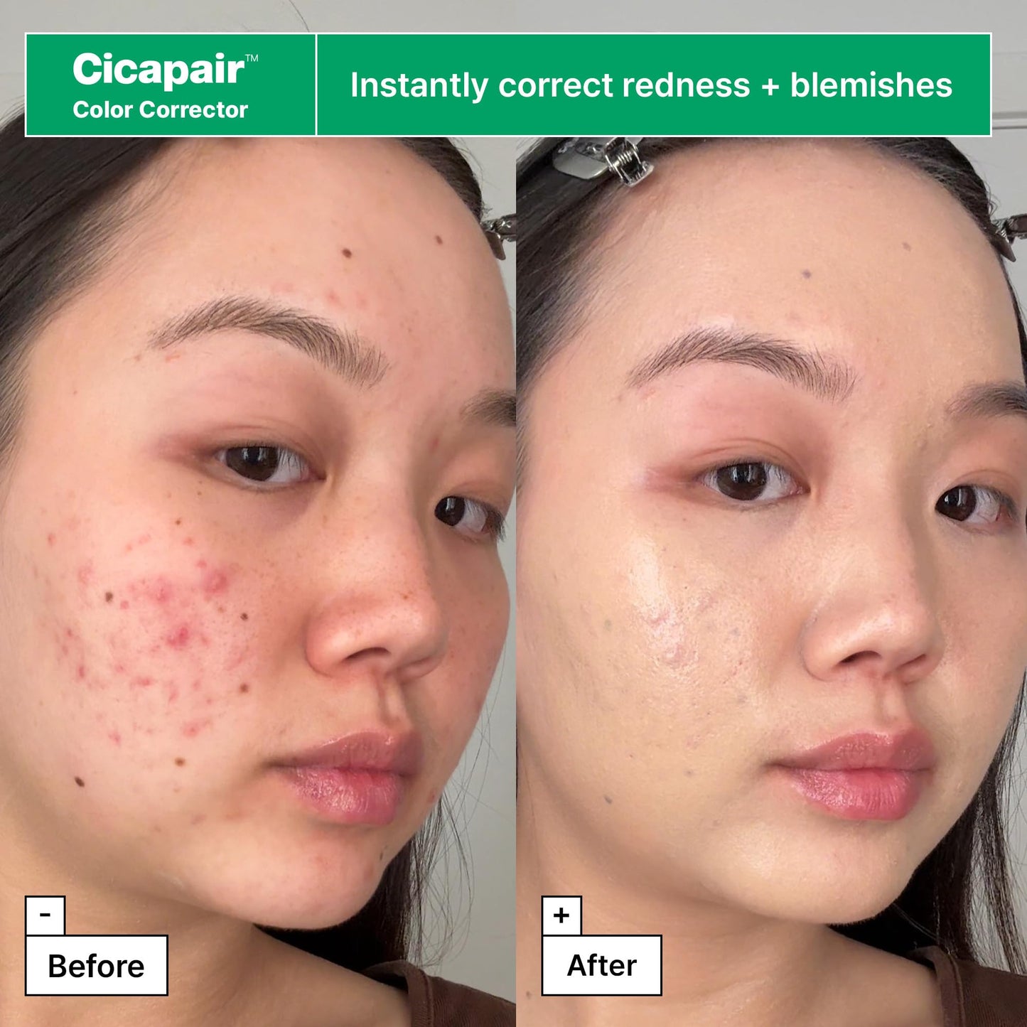 Dr.Jart+ Cicapair Redness Rescue Regimen Korean Skin Care Set with Centella Asiatica | 4 Piece Travel Size Value Gift Set