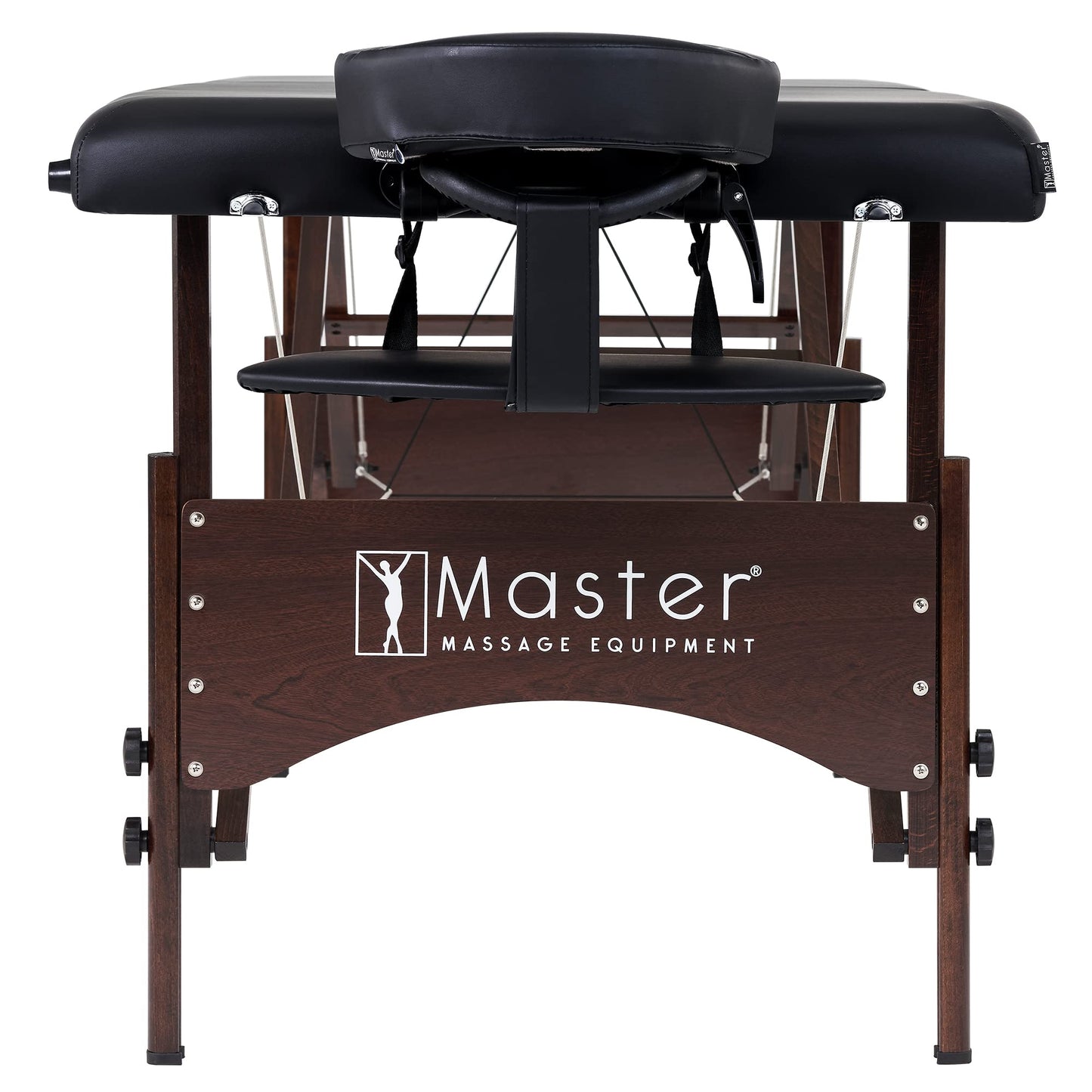 Master Massage Argo Black Portable Massage Table Package (Ambient Lighting System)