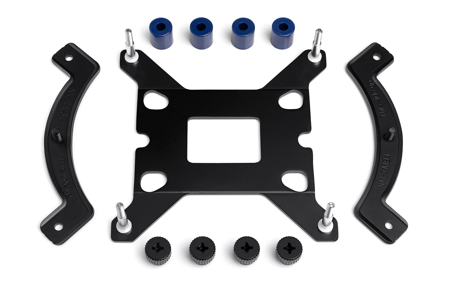 Noctua Nm-I17Xx-Mp83 Chromax.Black, Mounting Kit For Noctua Cpu Coolers On Intel Lga1851 And Lga1700 Platform (Black)