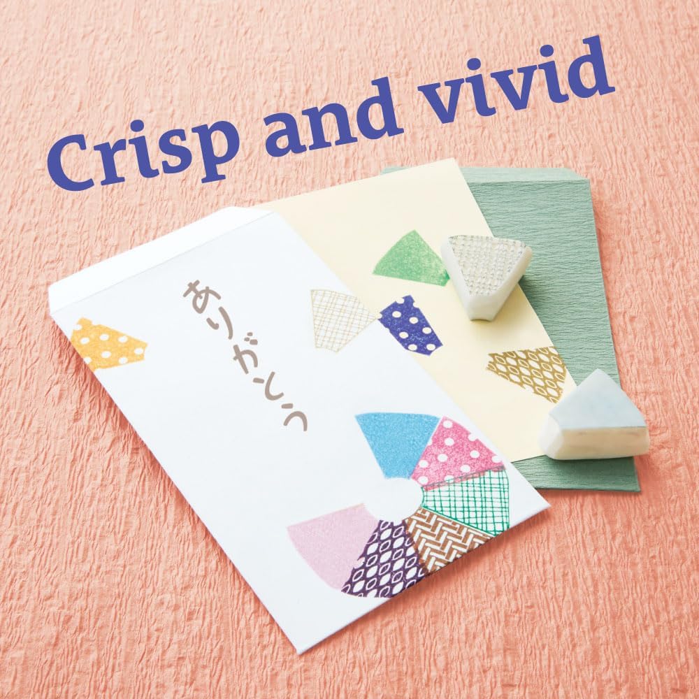 IROMOYO Stamp PAD, Traditional Japanese Ink Colour, Oil-Based Ink pad - Warm Yellow