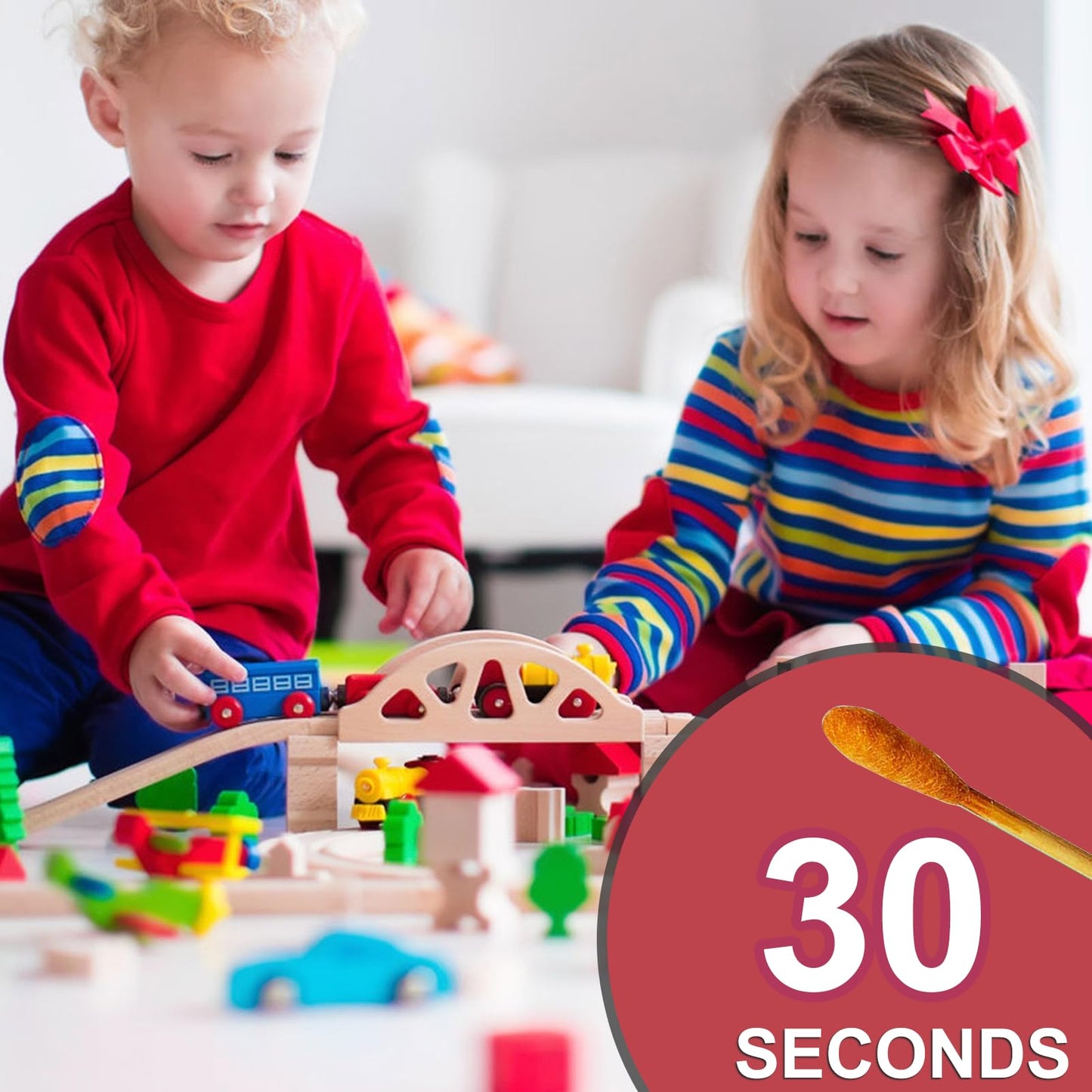 AssuTest Lead Test Kit (30 Immediate Result Swabs) Results in Just 30 Seconds. at Home Lead Test Kit，Use for Various Surfaces - Paint, Crockery, Toys, Jewellery, Metals, Ceramics, Woodwork