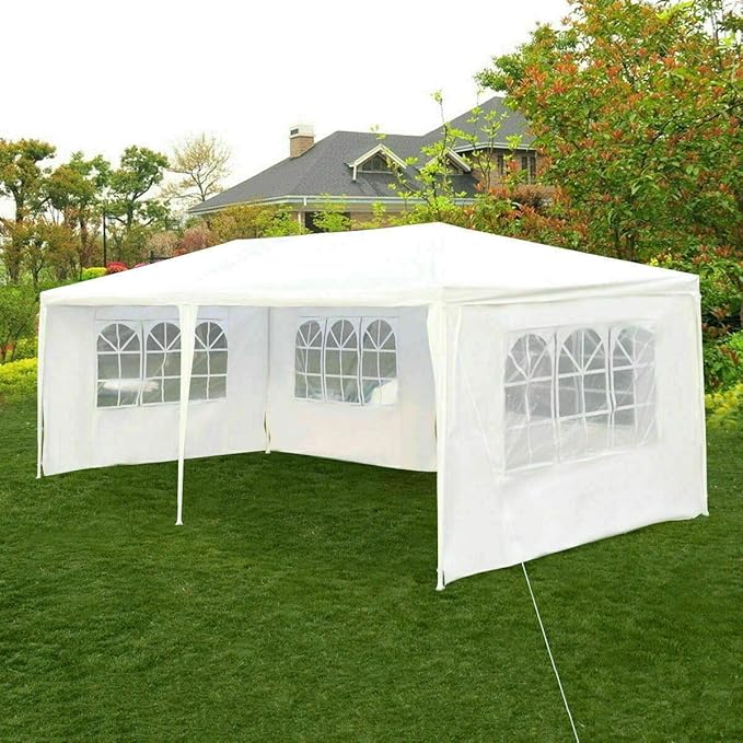 Tangkula Outdoor 10 x 20 Feet Canopy Tent, Party Wedding Tent with Removable Walls, Portable Canopy Shelter Gazebo Pavilio...
