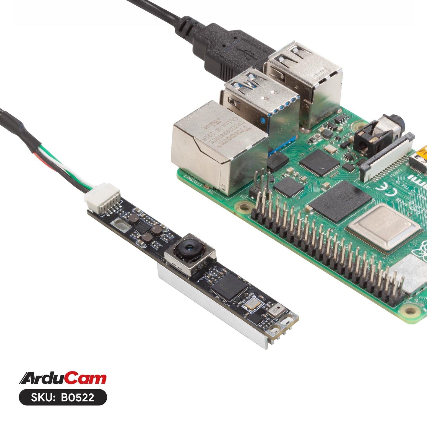 Arducam 16MP Autofocus USB Camera, USB2.0 Mini UVC Lightburn Cam, USB Security PC Camera Module, Laser Engraver Webcam for Windows, Linux, Android, and Mac OS