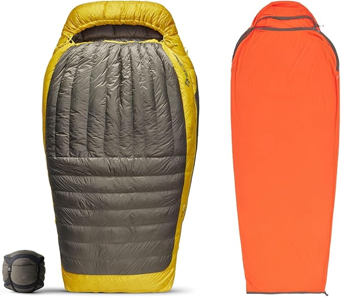 Sea to Summit Sleep System: Spark Sleeping Bag and Reactor Liner