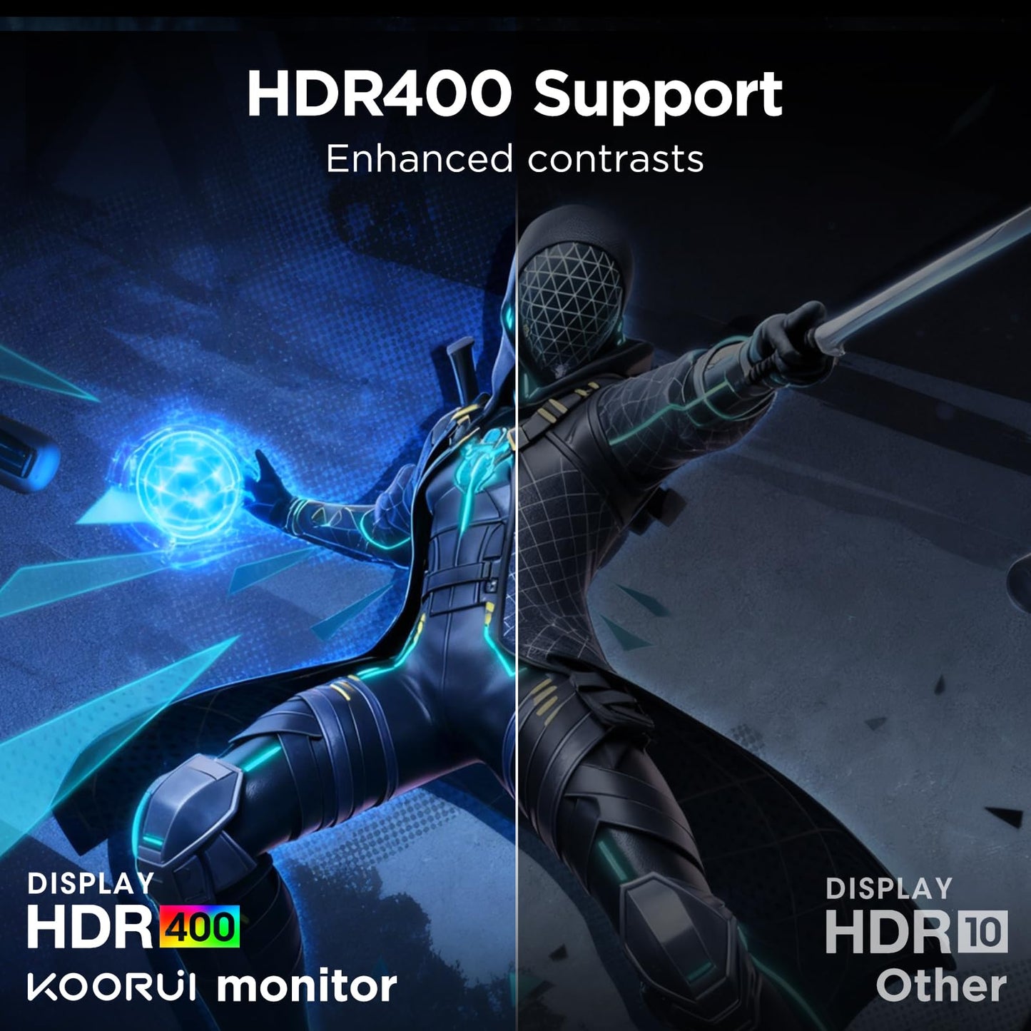 KOORUI 34-inch Curved Ultrawide WQHD 3440×1440 Gaming Monitor, 180Hz 1000R- PIP/PBP, 1ms(MPRT), HDR400, DCI-P3 95%, FreeSync Premium, 1 x DP 1.4 & 2 x HDMI 2.0, Tilt Height Swivel Adjustment, 34E6UC