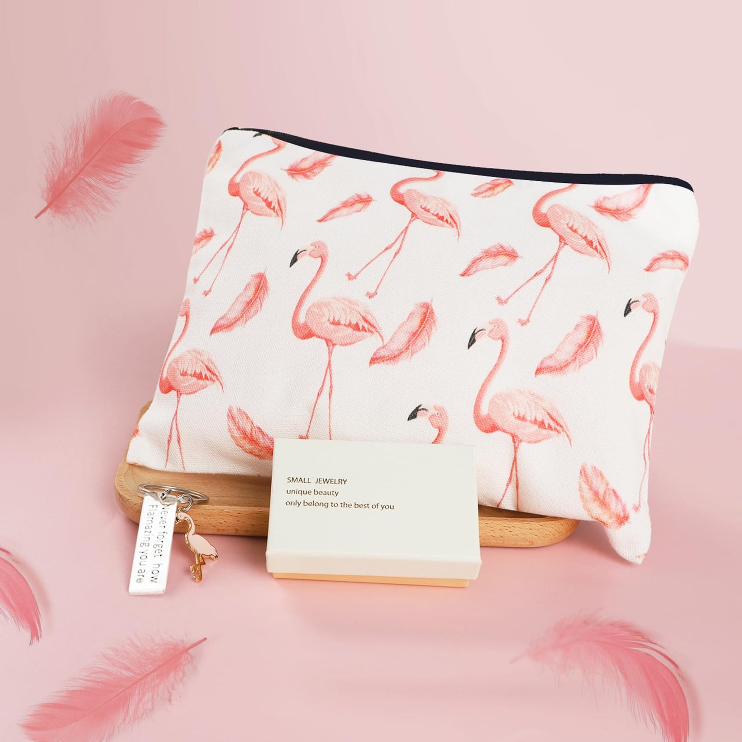 Flamingo Gifts Set for Women, Birthday Gifts Set for Women, Flamingo Gifts for Girls, Flamingo Gifts for Women Unique Flamingo Stuff for Friends/Teacher/Girlfriend with Tumbler Cup