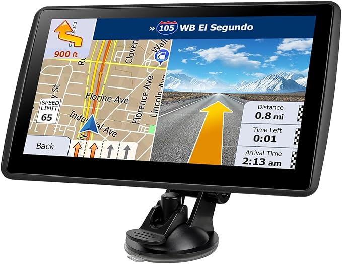 7 Inch GPS Navigator for Car Truck RV, 2026 Latest Map GPS for Car with Free Lifetime Updates, Voice Guidance, Speed Alert...