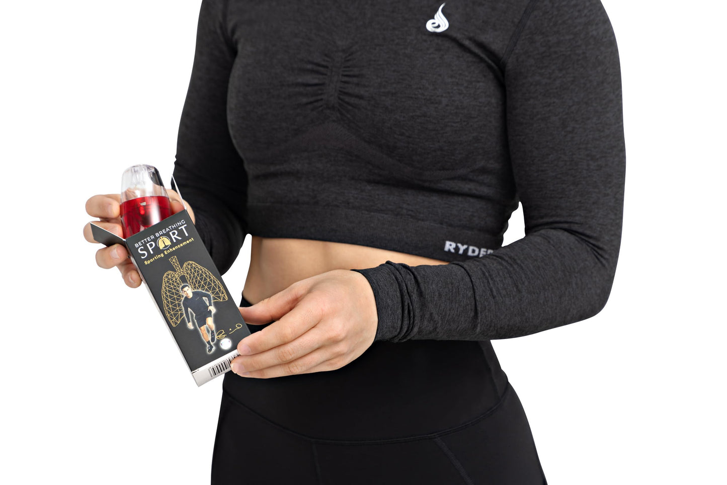 Better Breathing Sport - Exercise Breather Product and Fitness Trainer for Expiratory Breathing Performance & Lung Muscle Power Expander Exerciser to Expand Lung Capacity for Professional Athletes