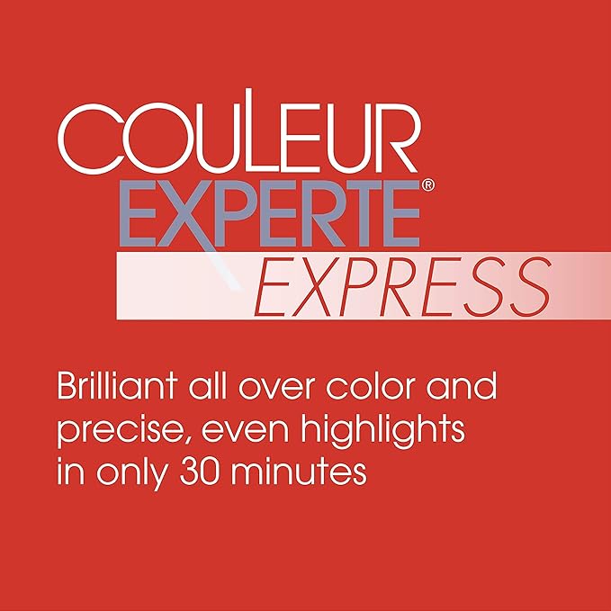 L’Oreal Paris Couleur Experte 2-Step Home Hair Color and Highlights Kit, French Éclair