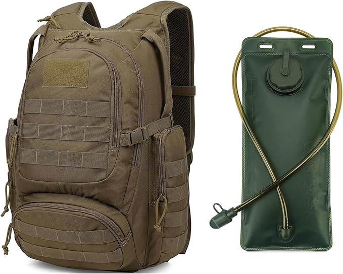 Mardingtop 25L Tactical Backpacks with 2.5 Liter Hydration Bladder