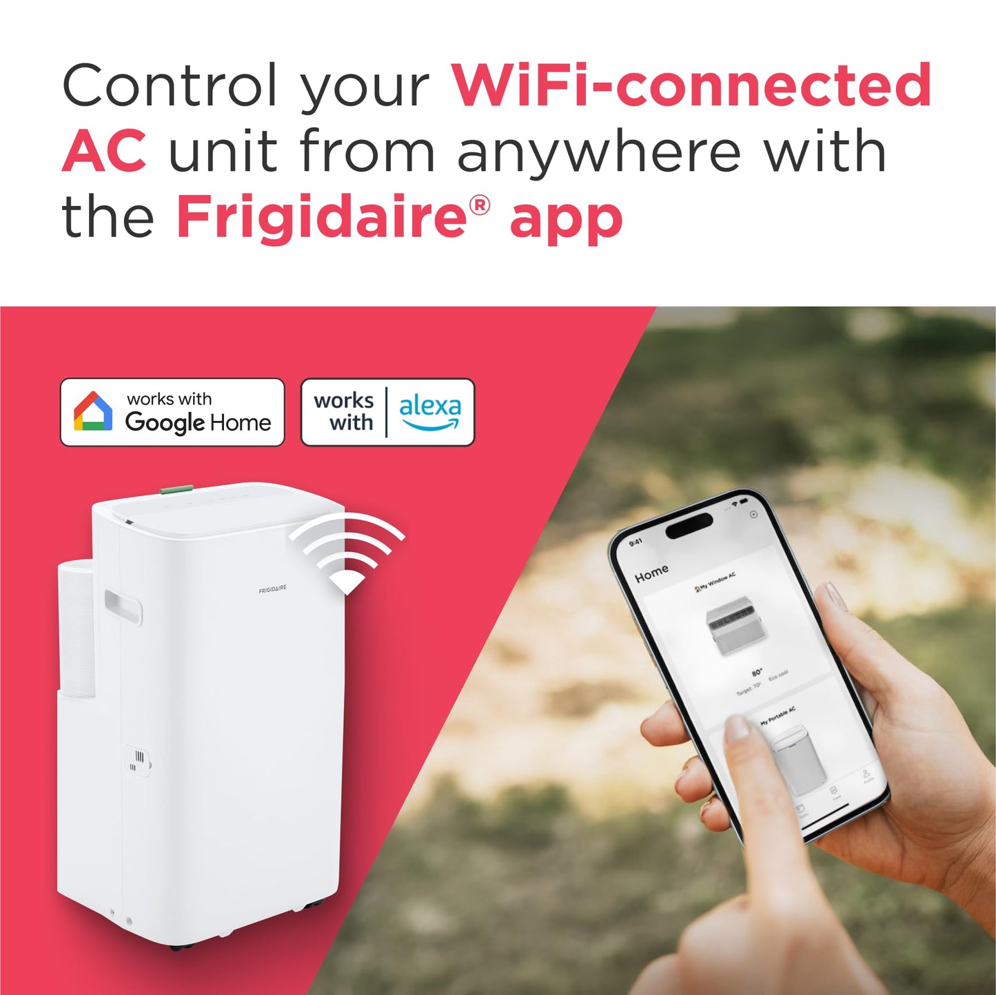 Frigidaire 14k Heat/Cool Portable w/Wifi
