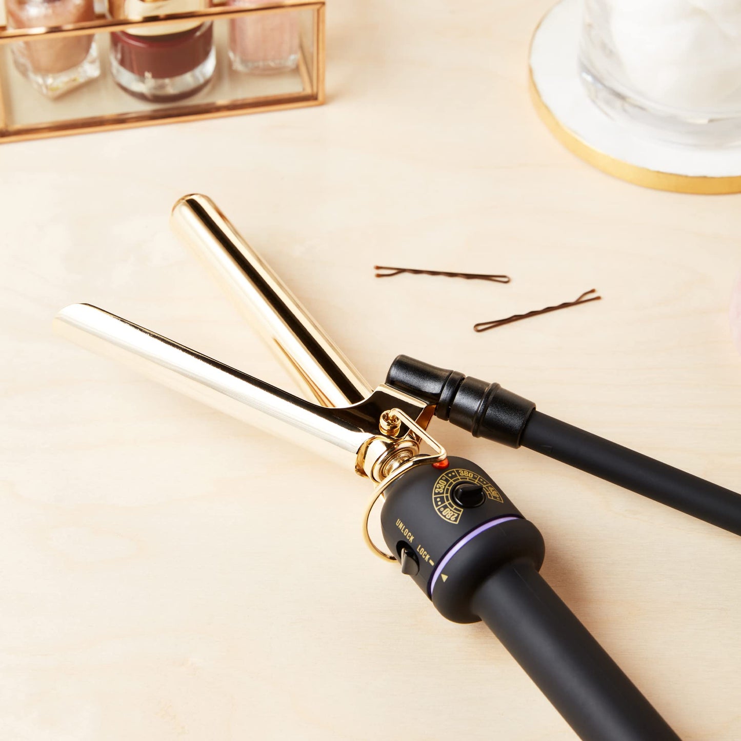 Hot Tools 3/4 inch Professional Marcel Curling Iron, 1105