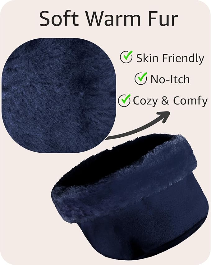 boxed-gifts Women's Warm Fleece Winter - Women's Hat and Glove Set + Hats Gloves Scarves for Women