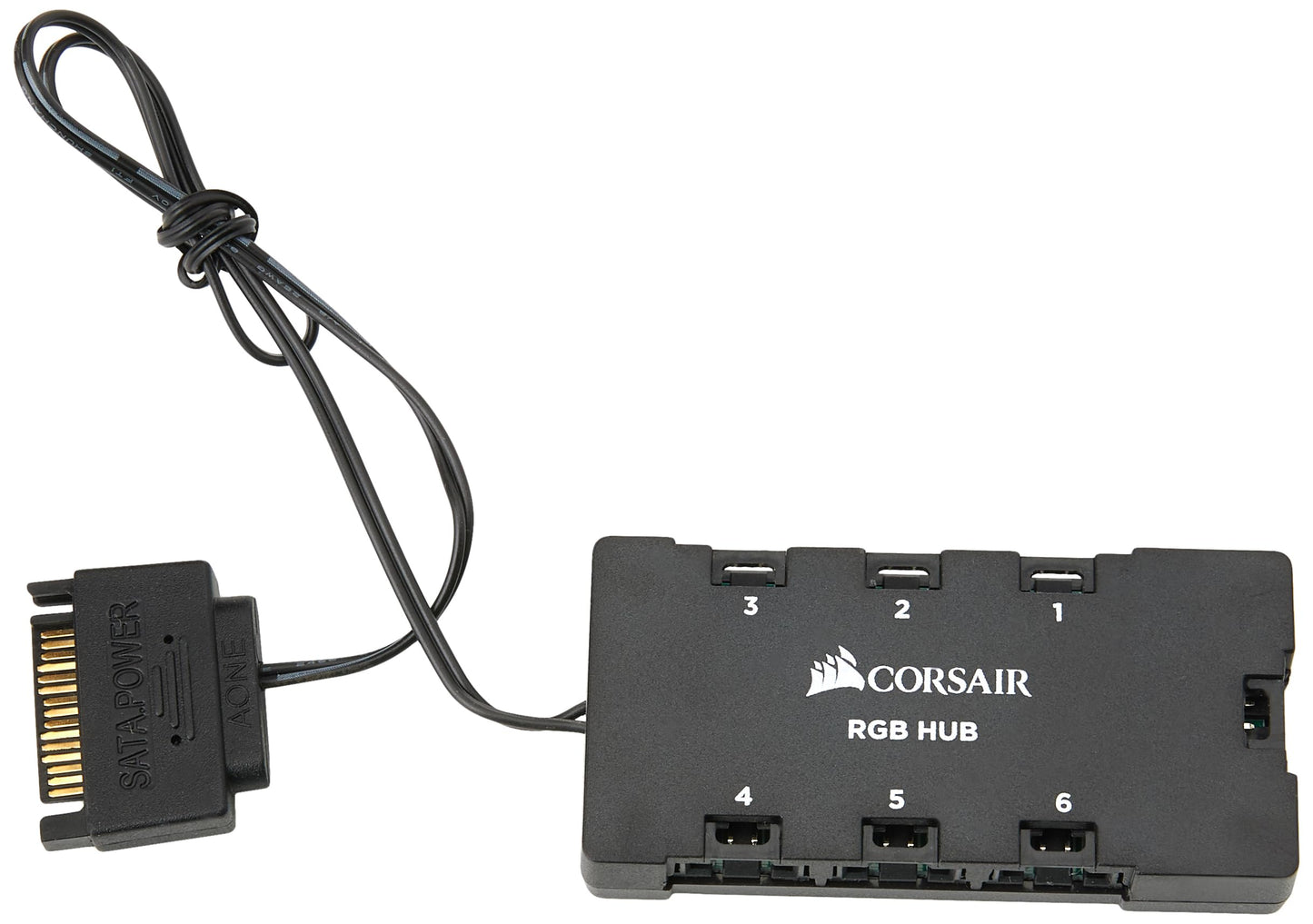 Corsair RGB LED Fan Hub Controller - Black, Pack of 1 -Like New