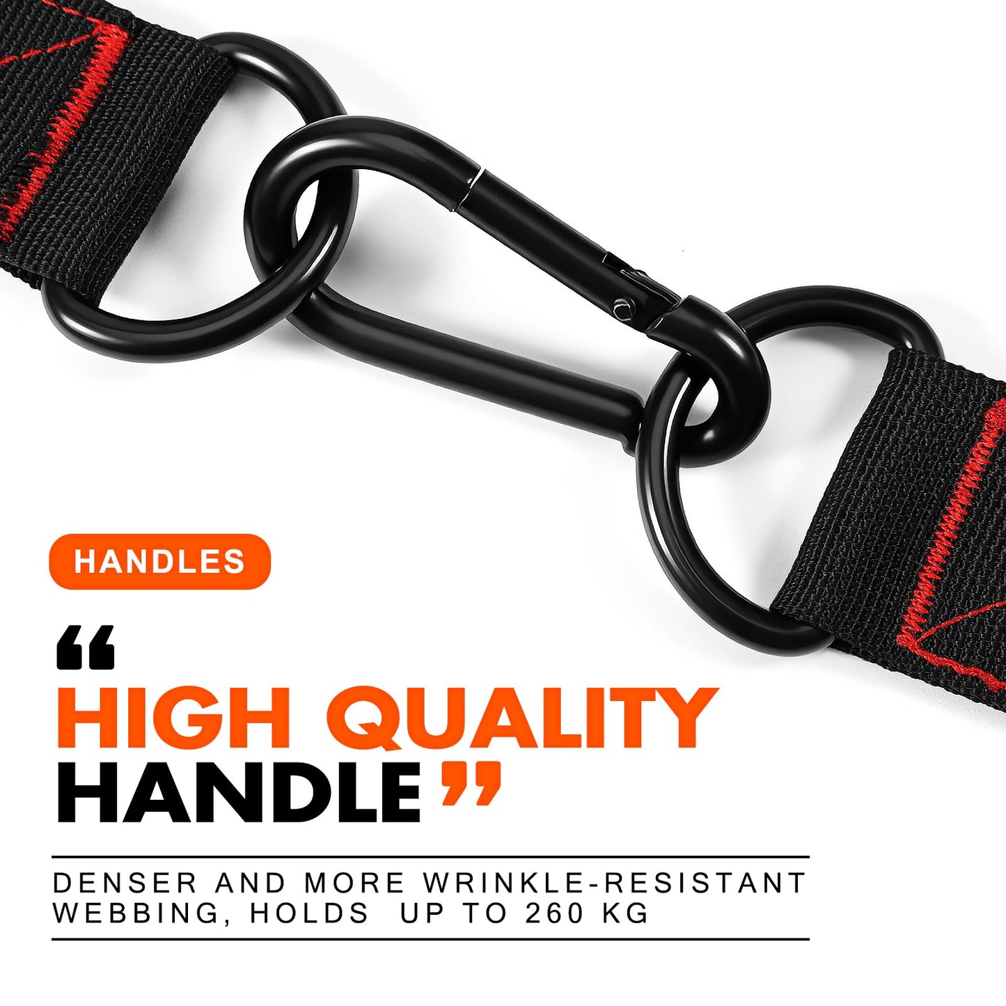 HPYGN Exercise Handles, Replacement Fitness Equipment for Pilates,Yoga,Strength Trainer, Heavy Duty Comfortable Cable Handle Compatible With High Bearing Capacity Pulley Handles, Pull Down Home Gym