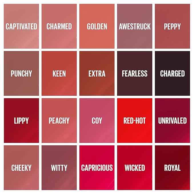 Maybelline Super Stay Vinyl Ink Longwear No-Budge Liquid Lipcolor Makeup, Highly Pigmented Color and Instant Shine, Charged, Brown Lipstick, 0.14 fl oz, 1 Count