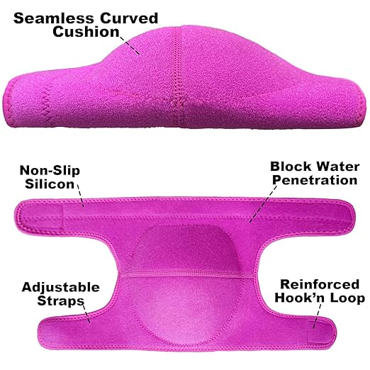 Garden Knee Pads for Women Men, Extra Thick Knee Padding for Gardeners Cleaners Carpenters, Waterproof Kneeling Cushion for Concrete Flooring Work, Comfortable & Lightweight for Christmas, Pink M (1Pair)