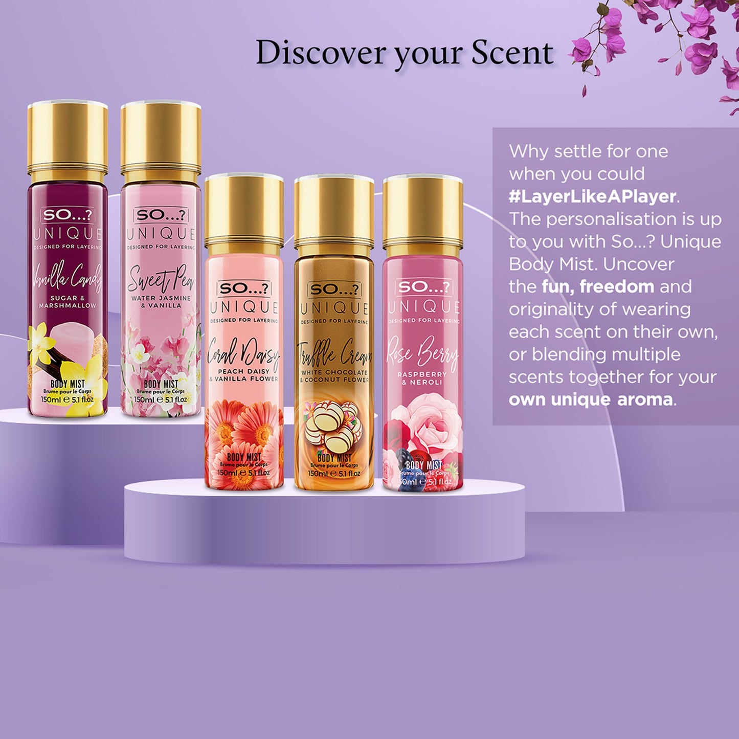 So…?...? Unique Rose Berry Body Mist - Floral, Fruity Body Spray for Women - Perfume for Women with Rose, Vanilla, Musk Notes - Gifts for Women - 5.1 oz, Cranberry
