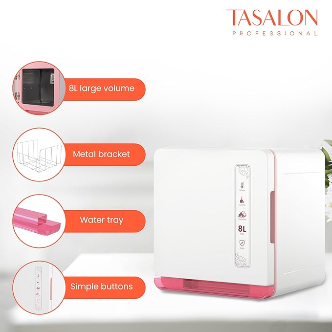 TASALON Professional Hot Towel Warmer Cabinet,Hot Towel Warmers for Facial Spa, Hair Beauty, Salon Equipment and Home, Perfect Temperature for Towel Warmer