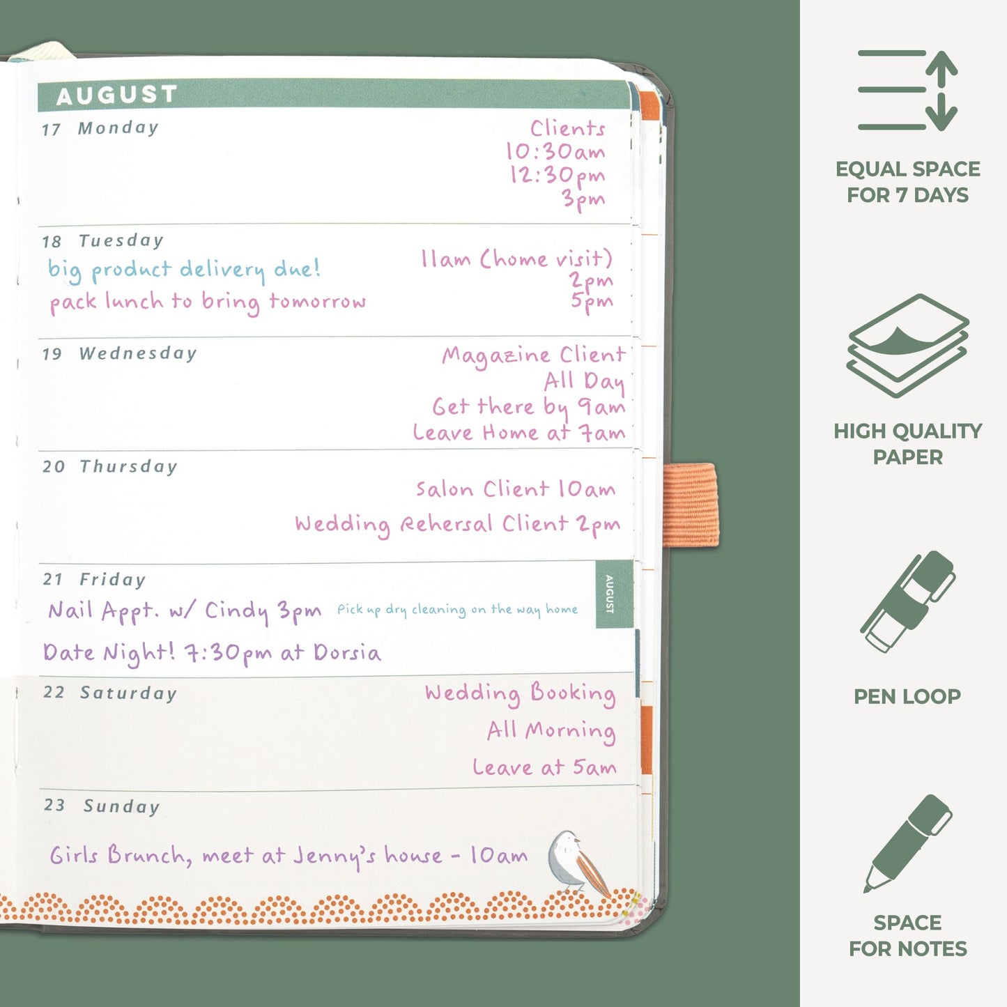 Boxclever Press Everyday 2026 Diary A5 Week to View runs Jan - Dec'26. Luxury Diary 2026 & Notebook In One! Stunning A5 2026 week to view