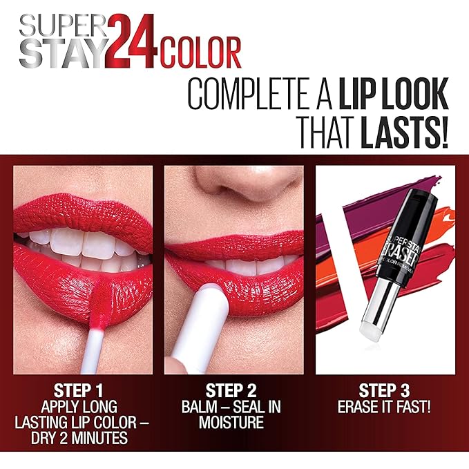 MAYBELLINE Super Stay 24 2-step Long Lasting Liquid Lipstick and Lip Balm, 920 Bronzed Dream, 1 count
