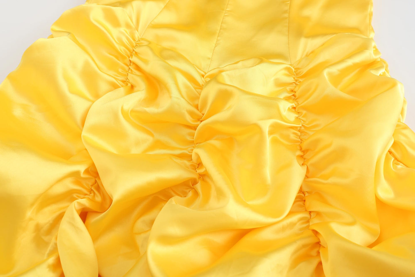 Akokvlar Yellow Princess Costume for Women Adult Halloween Party Dress (Yellow, Medium)