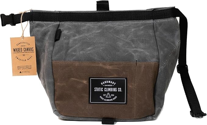STATIC Waxed Canvas Chalk Bucket | GUNPOWDER