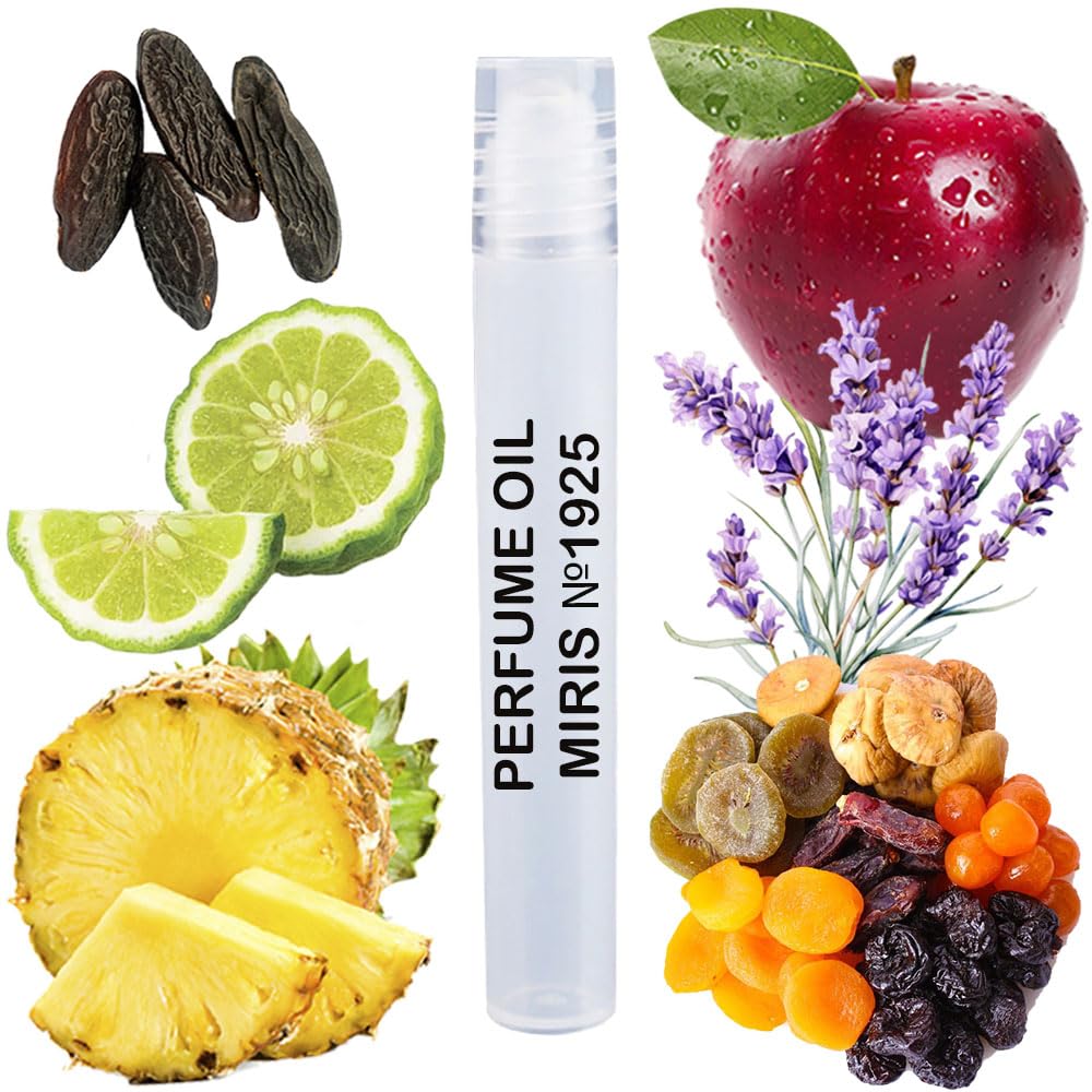 MIRIS No. 1925, Inspired by Legend, Long-Lasting Perfume Oil for Men Roll-On, Rollerball 0.34 Fl Oz / 10 ml