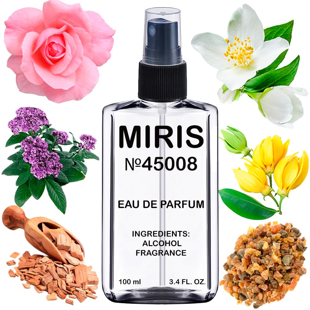 MIRIS No. 45008, Inspired by Prives Psychedelic Love, Long-Lasting Unisex Eau de Parfum for Women & Men, Spray 3.4 Fl Oz / 100 ml