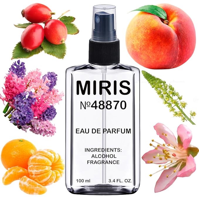 MIRIS No. 48870, Inspired by Weekend, Long-Lasting Eau de Parfum for Women, Spray 3.4 Fl Oz / 100 ml