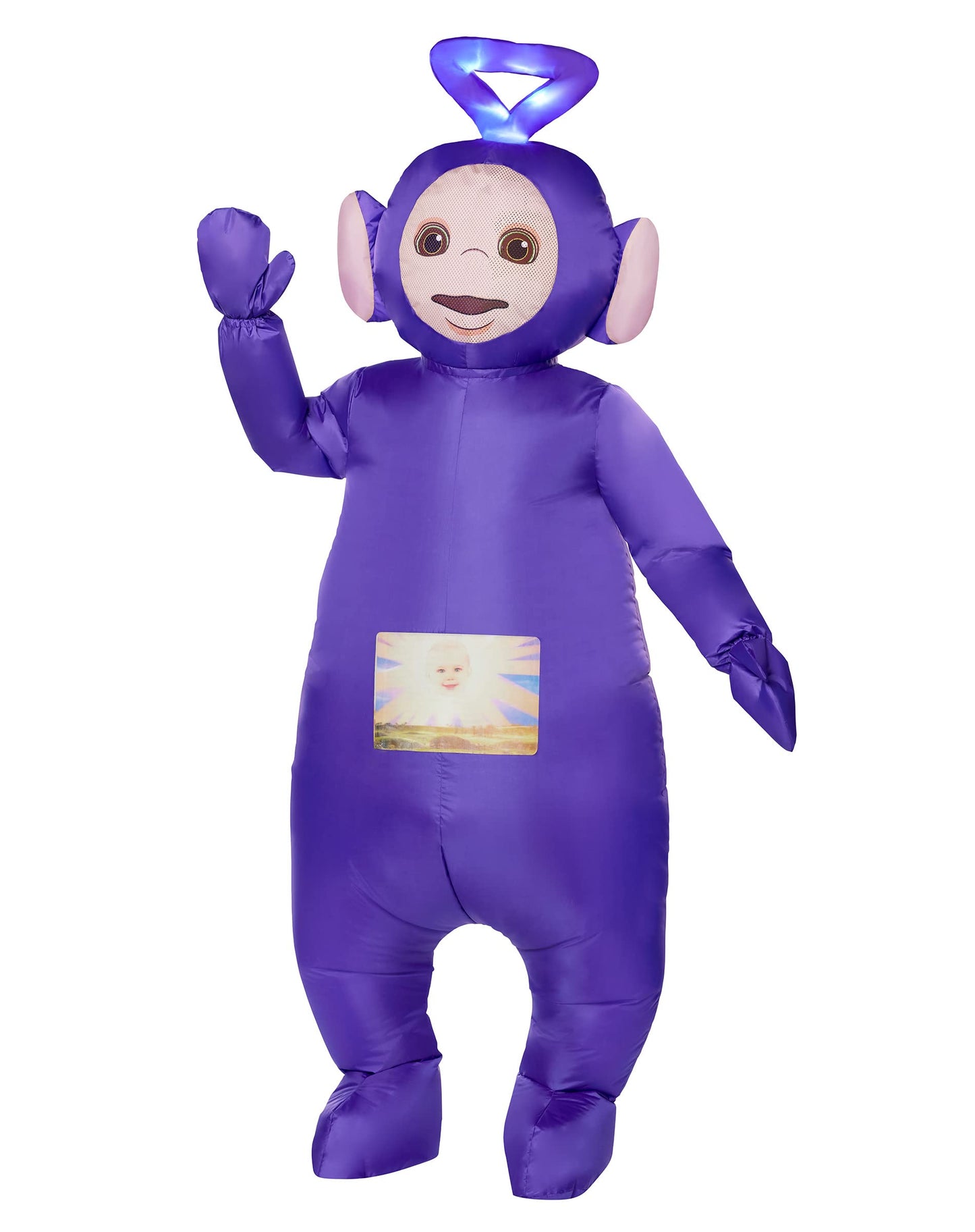 Spirit Halloween Teletubbies Tinky Winky Adult Inflatable Costume | Officially Licensed | Blue Teletubby Cosplay | TV and Movie Costume - OS