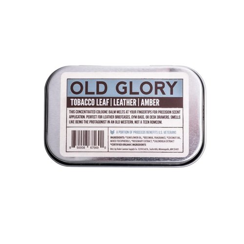 Duke Cannon Solid Cologne Quartet - Bourbon, Bay Rum, Midnight Swim & Old Glory, Portable Concentrated Cologne Balms, Travel-Friendly, 1.5 oz. 4-Pack