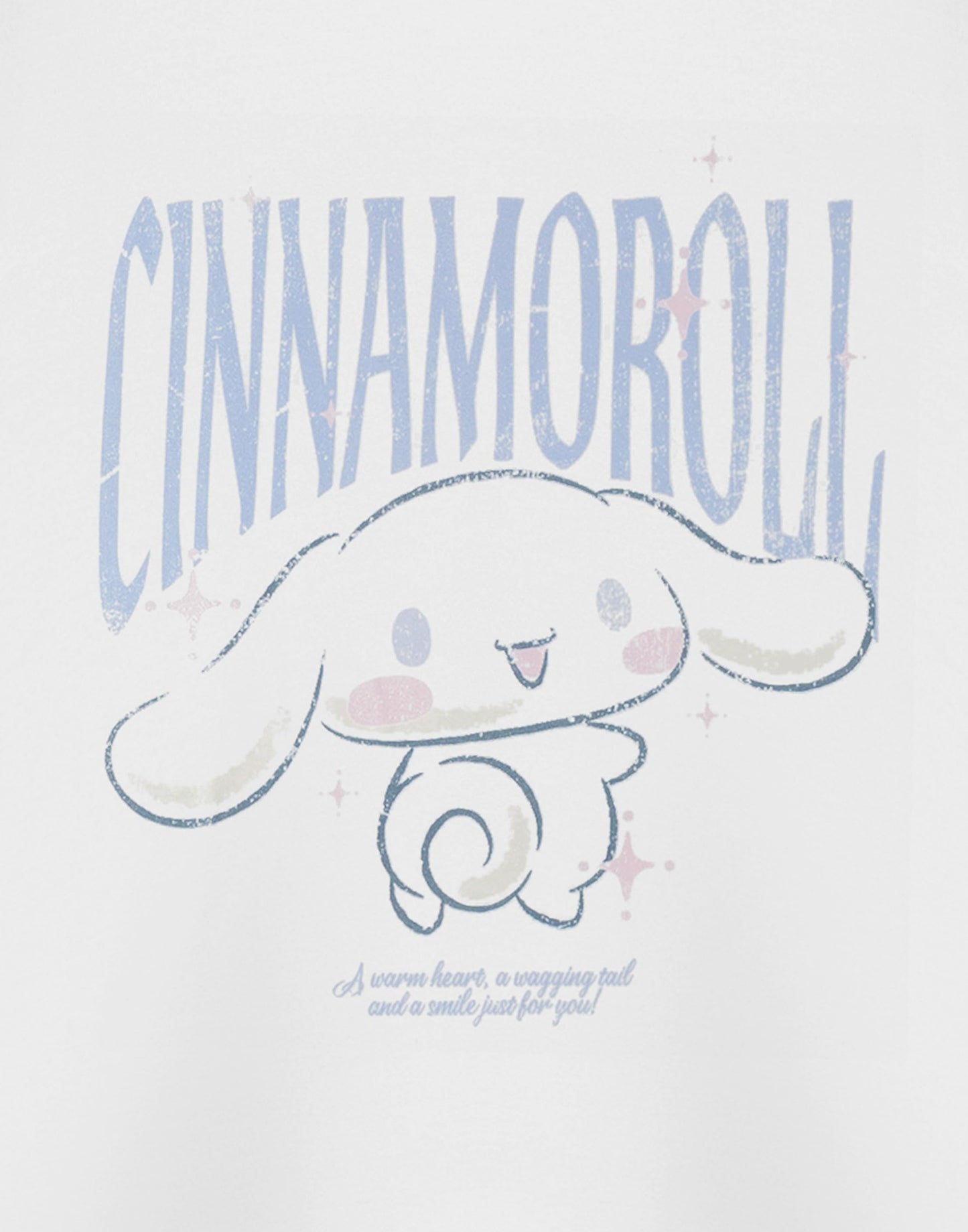 Hello Kitty & Friends Womens White Short Sleeved T-Shirt | Cinnamoroll Graphic Tee for Women | Sanrio Character Print Shirt, My Melody, Kuromi