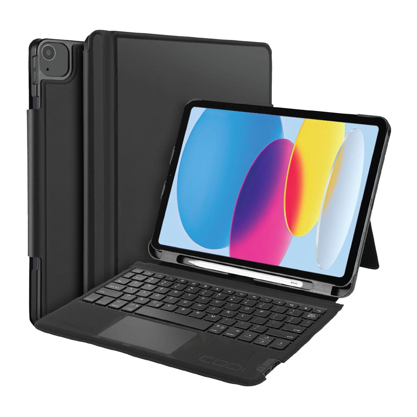 Codi Bluetooth Keyboard Folio Case W/Trackpad For Ipad 10.9 (10Th Gen), Ipad A16, Ipad Air 11 (M3, M2), Ipad Air 10.9 (5Th, 4Th