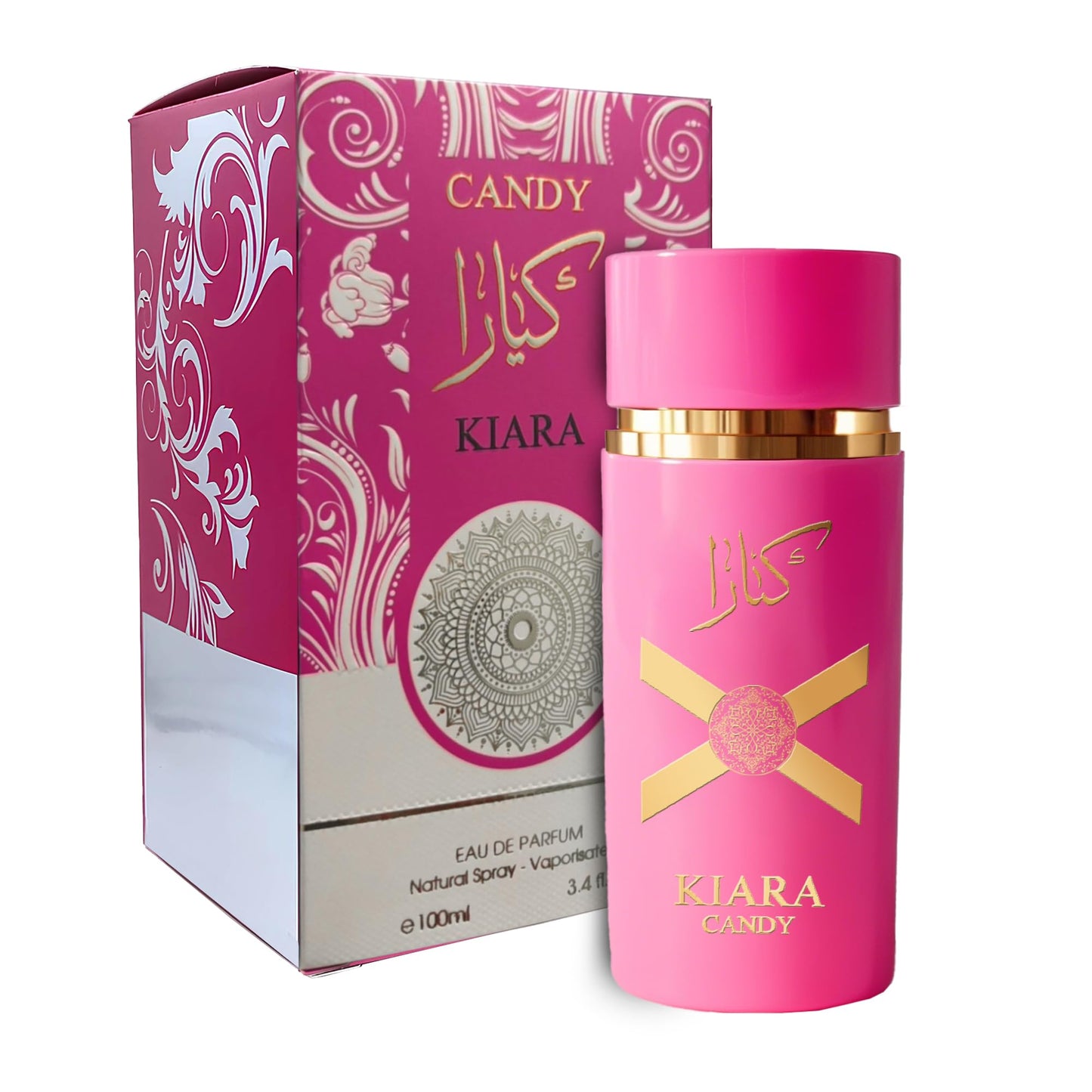 AFLUXE KA Candy Perfume for Women Citrus, Musk, Fruity, Vanilla, Amber Wood Scent Eau de Parfum Spray, 3.4 Ounce / 100 ml