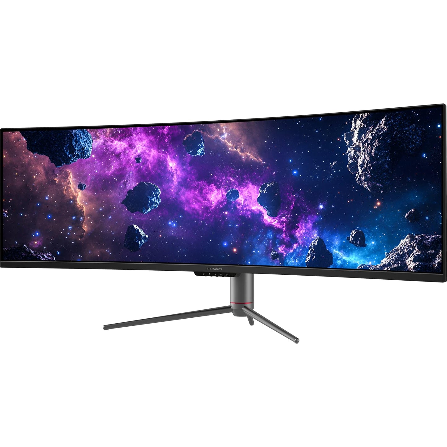 INNOCN 49" 5K2K 5120 x 1440P 240Hz Curved Ultrawide Gaming PC Monitor, R1800, 99% sRGB, HDR400, USB Type C, DisplayPort, HDMI, Built-in Speakers, Height/Tilt Adjustable - 49C1S