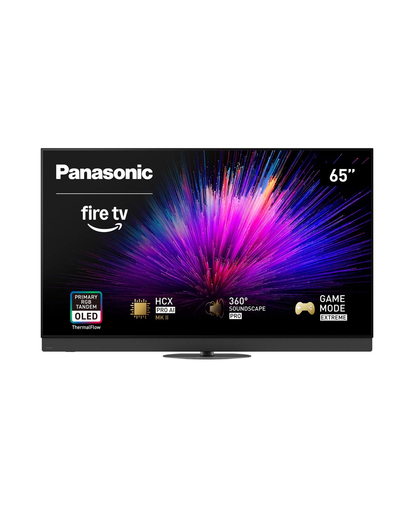 Panasonic Z95 Series (2025 Model) 65-Inch Oled 4K Ultra Hd Smart Fire Tv, Hdr10+ Adaptive, Dolby Vision Iq, 360 Soundscape Pro,
